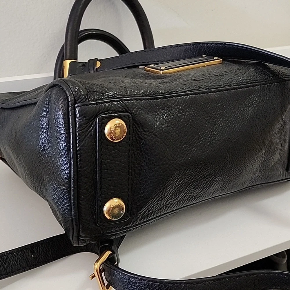 Marc Jacobs Y2K Bag Too Hot to Handle Leather Satchel Black  Bag